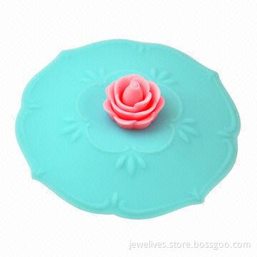 Hot-selling Silicone Cup Lid Cover, New Design and OEM/ODM Orders Accepted